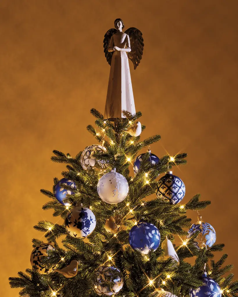 Angel Topper on Christmas Tree