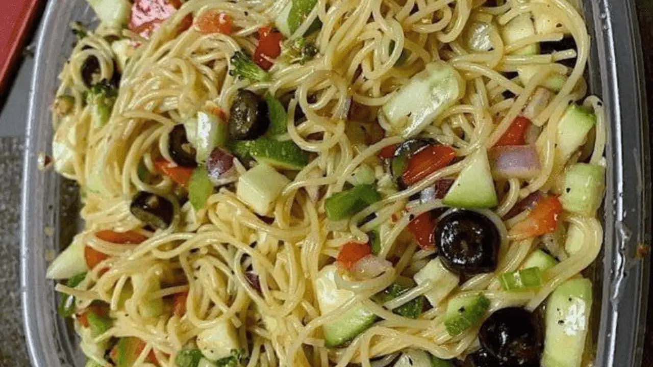 California Spaghetti Salad Recipe