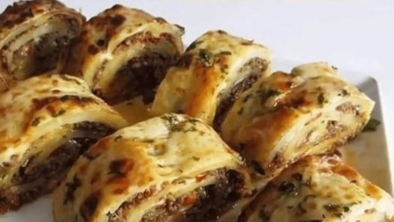 Cheesy Beef and Potato Roll-Up Recipe