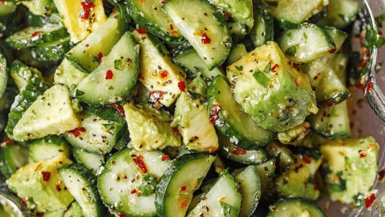 Cucumber Avocado Salad Recipe