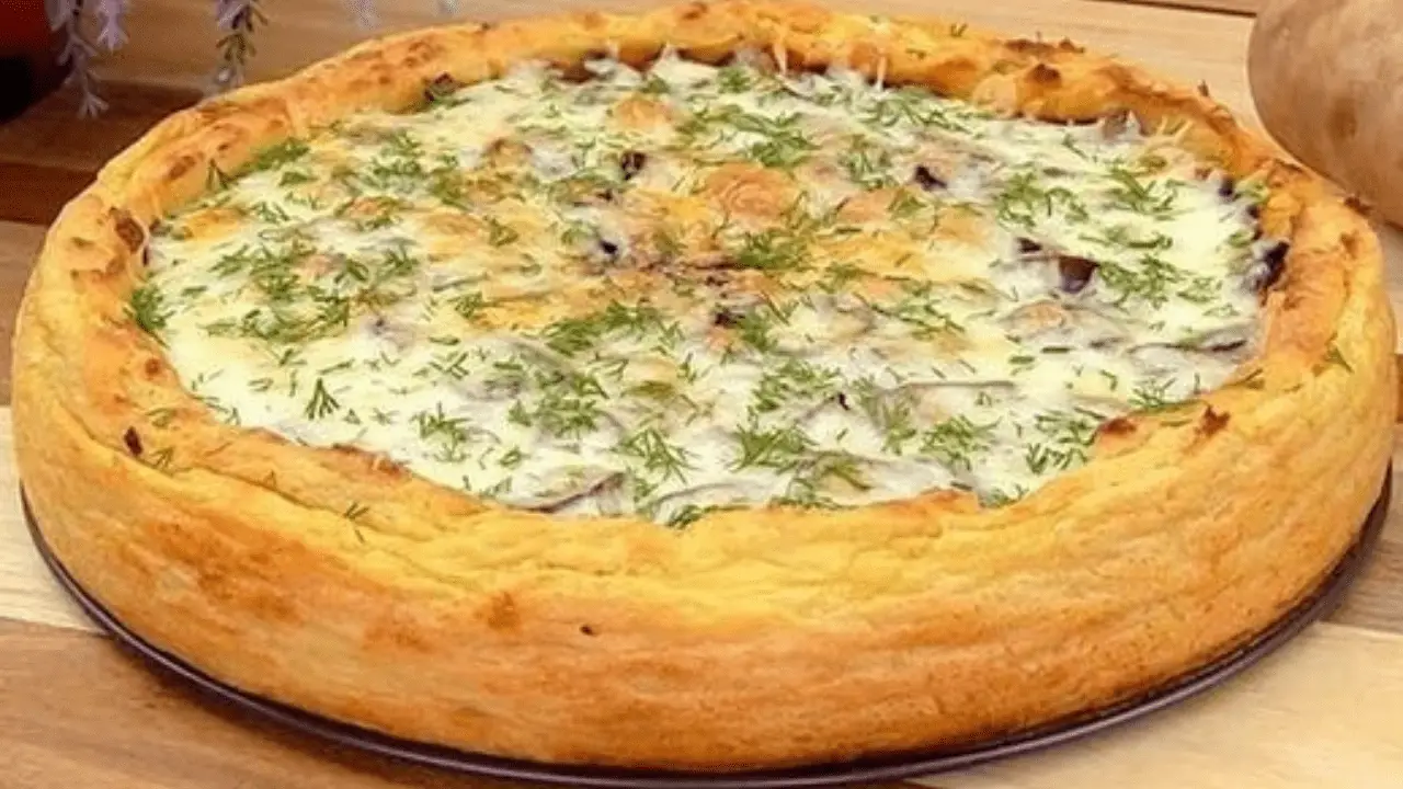 Open French Cheese Pie Recipe