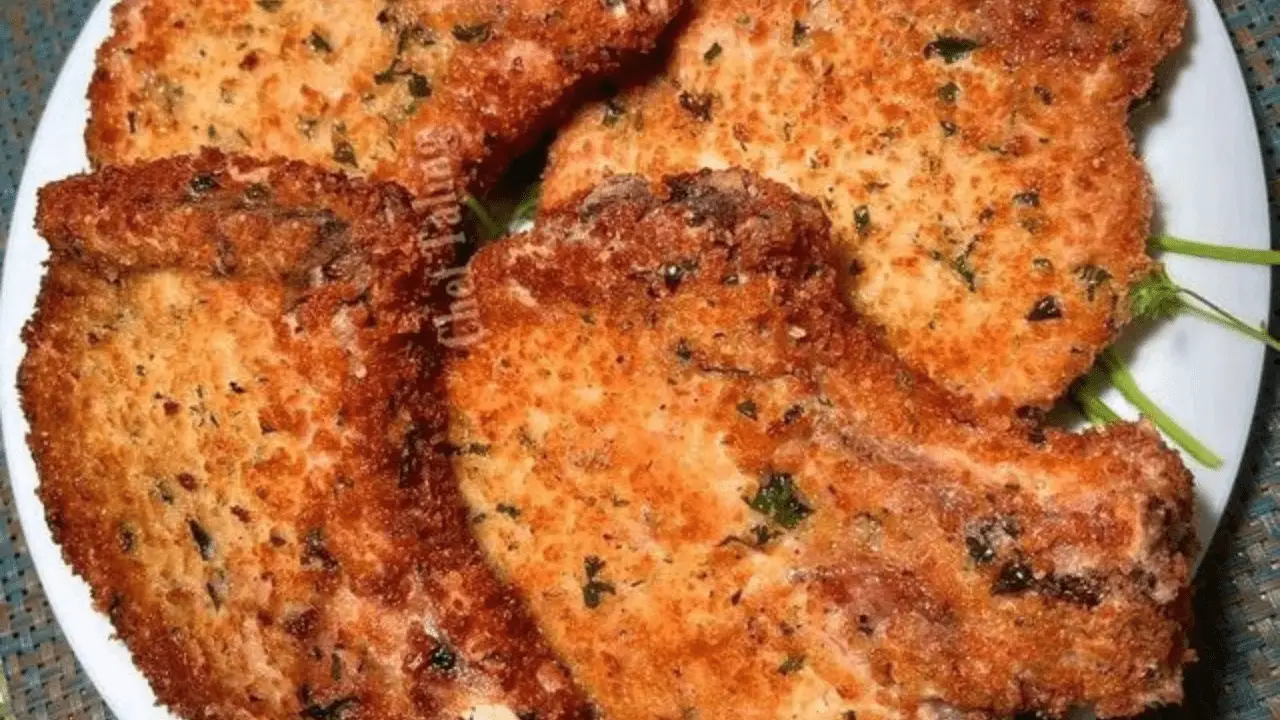 Parmesan Fried Pork Chops Recipe