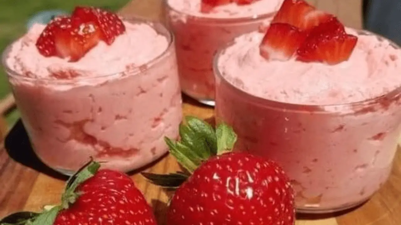 Strawberries and Cream Salad Recipe