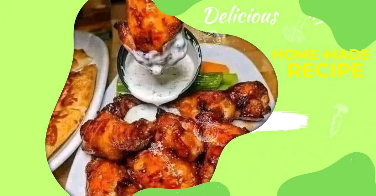 Buffalo Chicken Wings with Smoked Paprika Ranch Dip Recipe