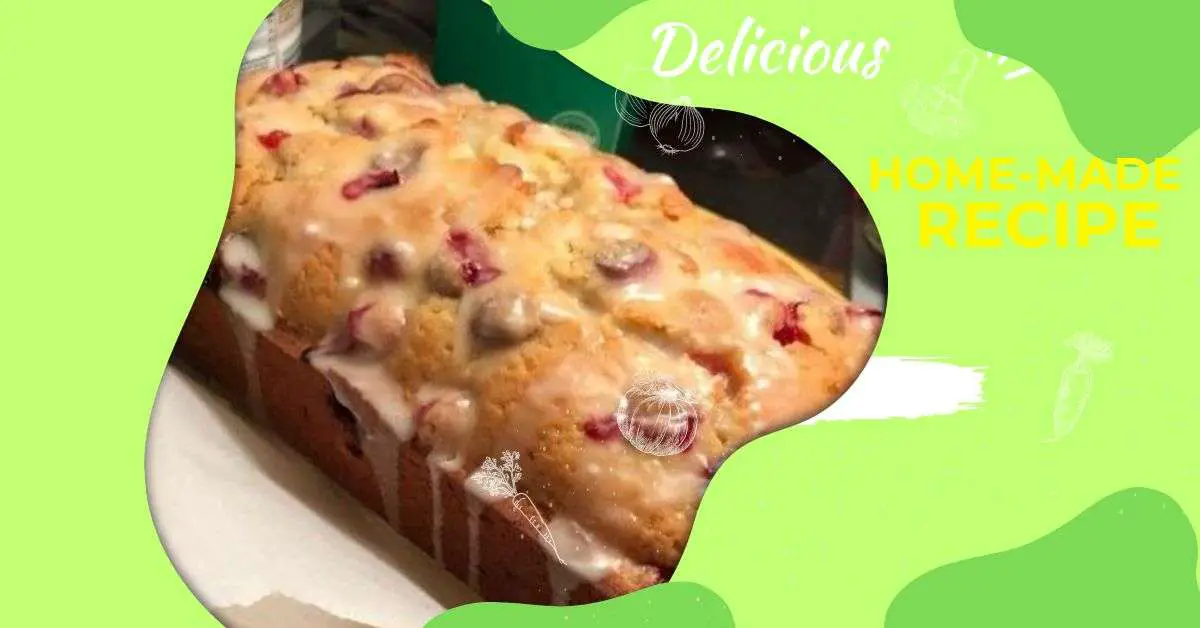 Lemon Cranberry Bread with Buttermilk Glaze Recipe