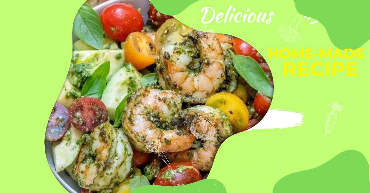 Pesto Shrimp Avocado Salad Recipe